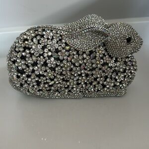 Crystal Bunny Clutch